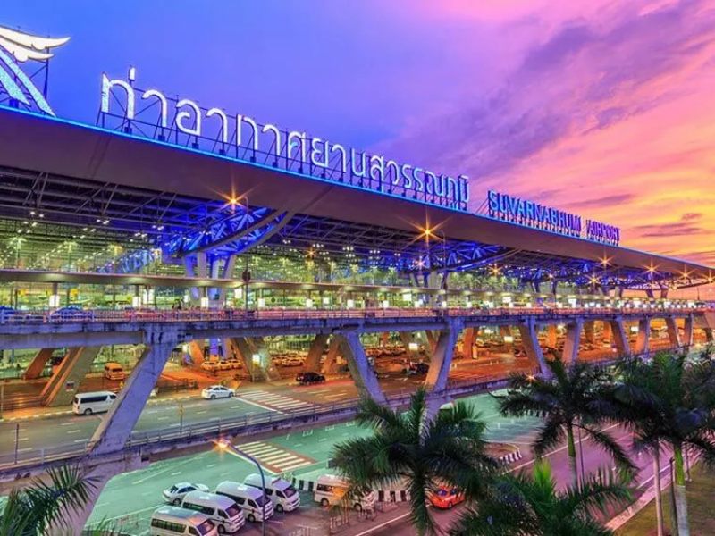 Nhập cảnh Thái Lan từ các sân bay quốc tế