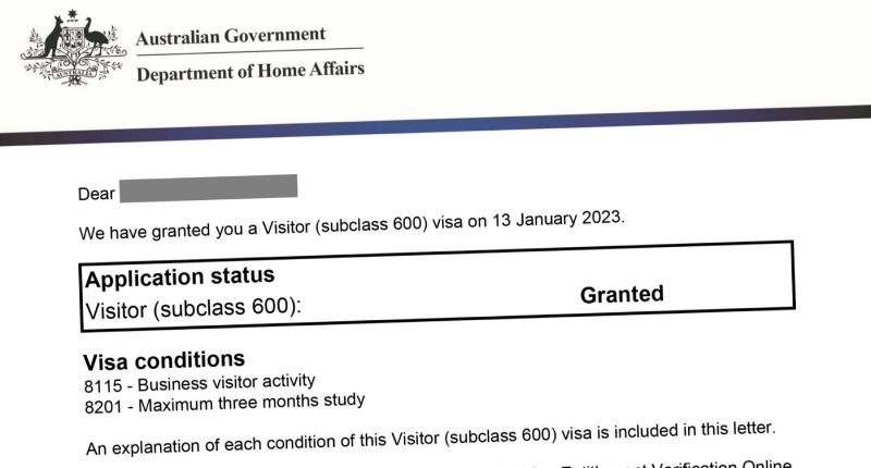 Visa Úc 600 là gì