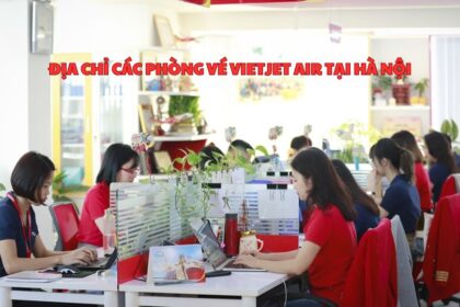 Địa chỉ các phòng vé Vietjet Air tại Hà Nội bạn đang tìm