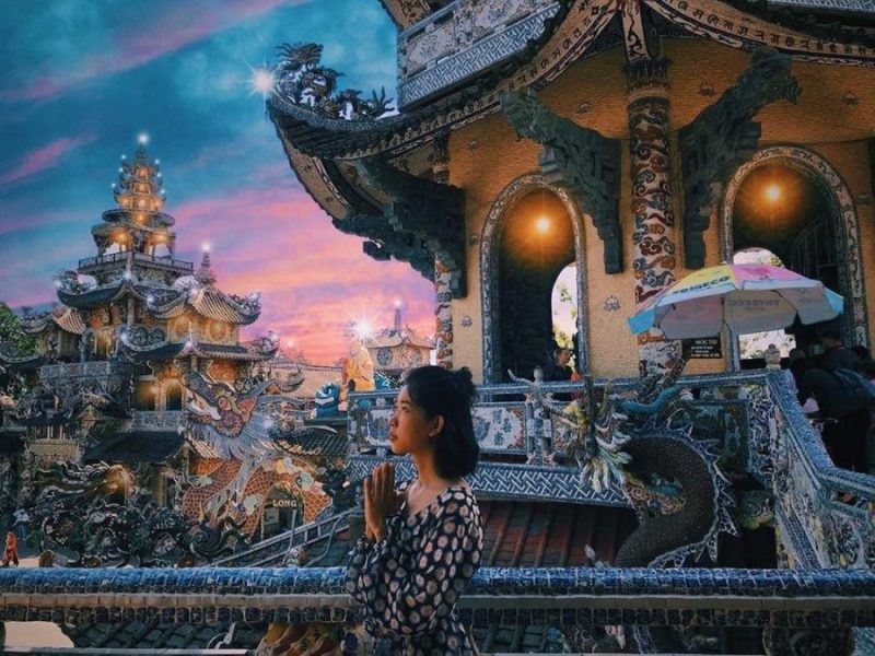 Chùa Linh Phước – Địa điểm tham quan nổi tiếng ở Đà Lạt