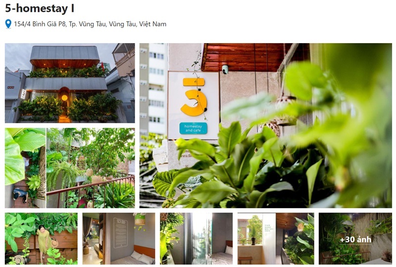 5 - Homestay I là địa chỉ homestay Vũng Tàu sát biển với khuôn viên sân vườn xanh mát.