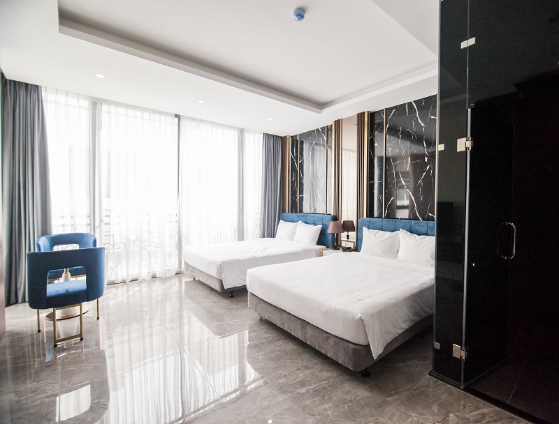 Blue Sea 10 - Một cái tên đáng chú ý trong danh sách những khách sạn giá rẻ ở Nha Trang đường Trần Phú.