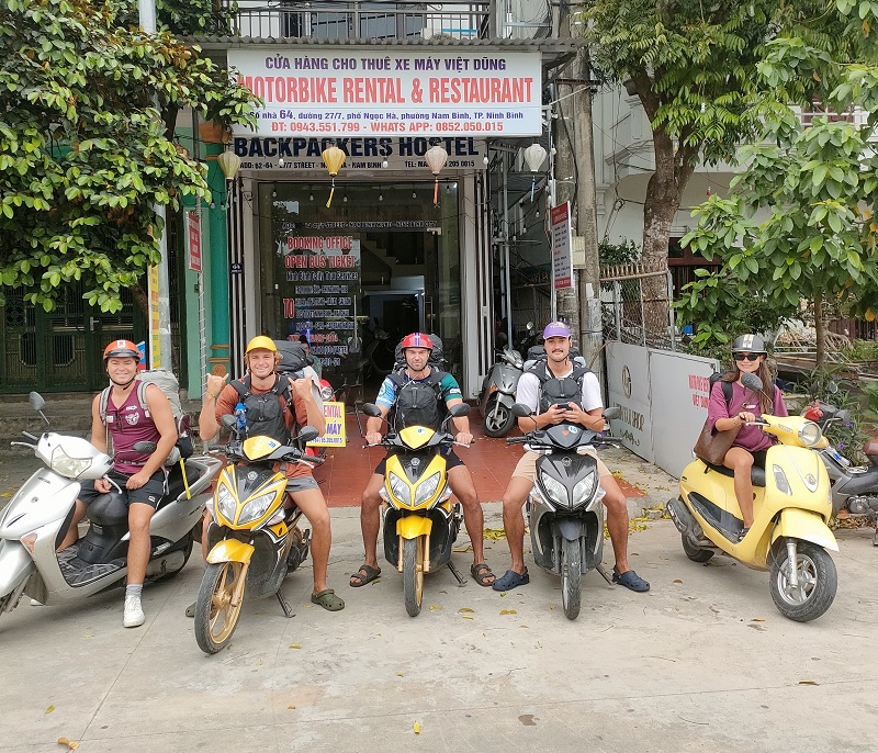 Cho thuê xe máy Ninh Bình - Việt Dũng