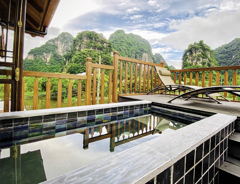 Tiện nghi tại Tam Cốc Garden Resort.