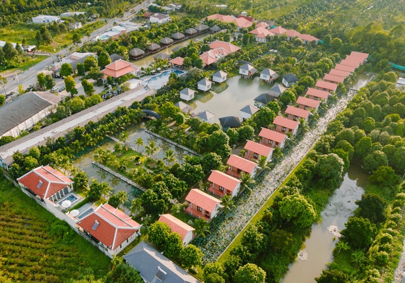 Địa chỉ Eco Resort Cần Thơ tại: Km7+, QL61C, Nhơn Thuận, Nhơn Nghĩa, Phong Điền, Cần Thơ.