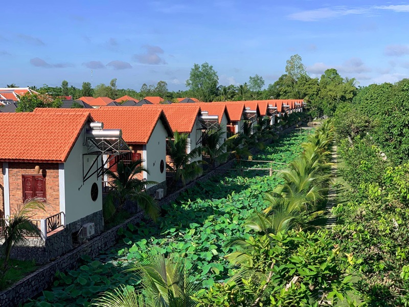 Không gian tại Eco Resort Cần Thơ.