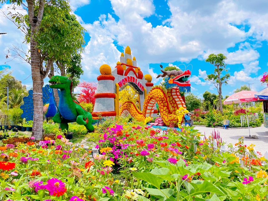 Khu du lịch sinh thái Wonderland Cần Thơ có gì, giá vé?