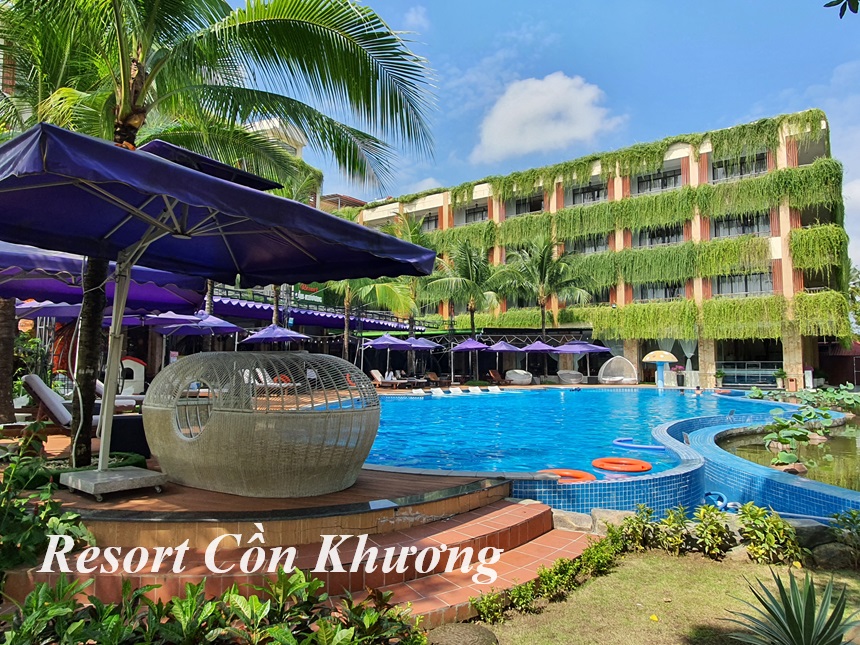 Resort Cồn Khương Cần Thơ, Cồn Khương resort ở Cần Thơ.