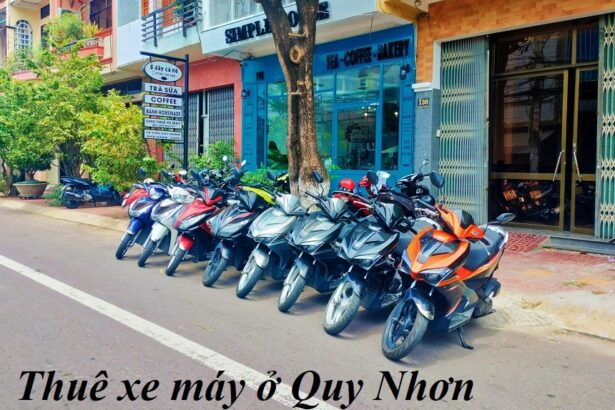 Cho thuê xe máy Quy Nhơn giá rẻ, thuê xe máy ở Quy Nhơn.