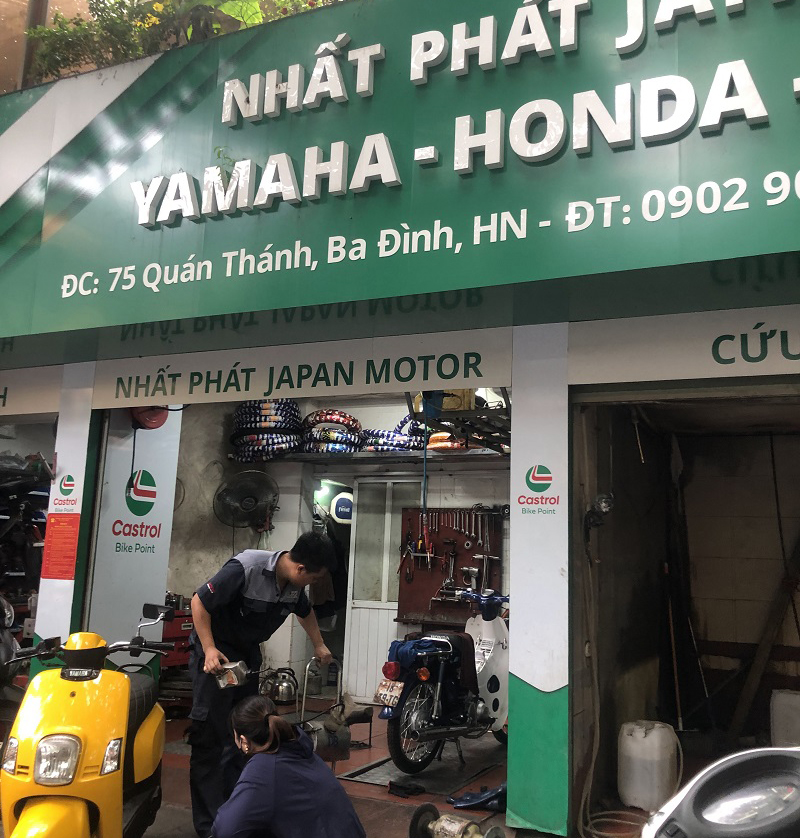 Nhật Phát Motor - Thuê xe máy ở Hà Nội không cần đặt cọc.