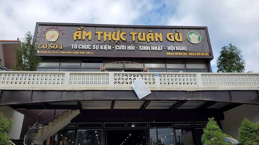 Review nhà hàng Tuân Gù Mộc Châu, menu nhà hàng Tuân Gù.