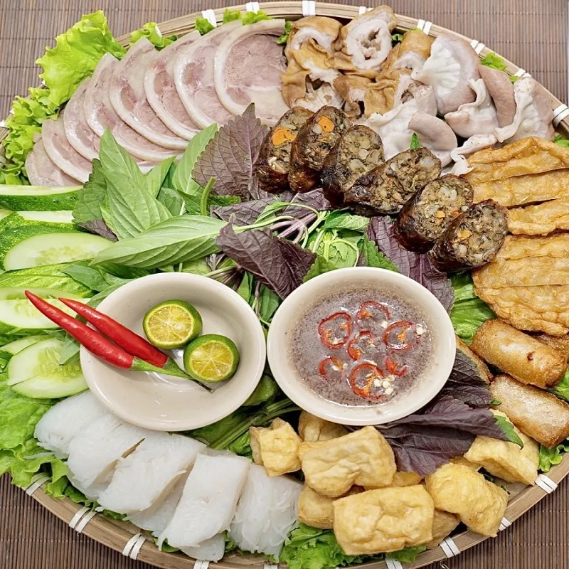 Bún đậu Mẹt Siêu Ngon.