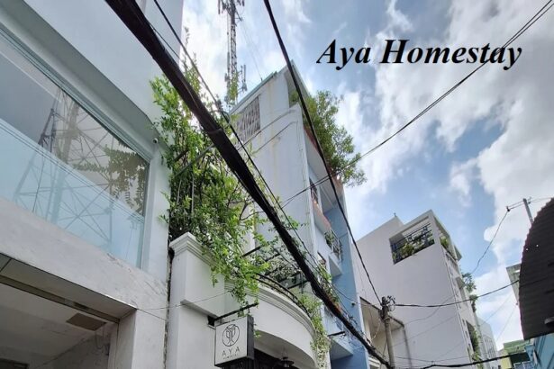 Review Aya Homestay quận 1 TPHCM, địa chỉ homestay Aya.