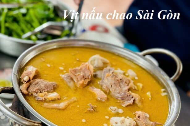 Quán vịt nấu chao Sài Gòn ngon, ăn vịt nâu chao ở Sài Gòn ở đâu.