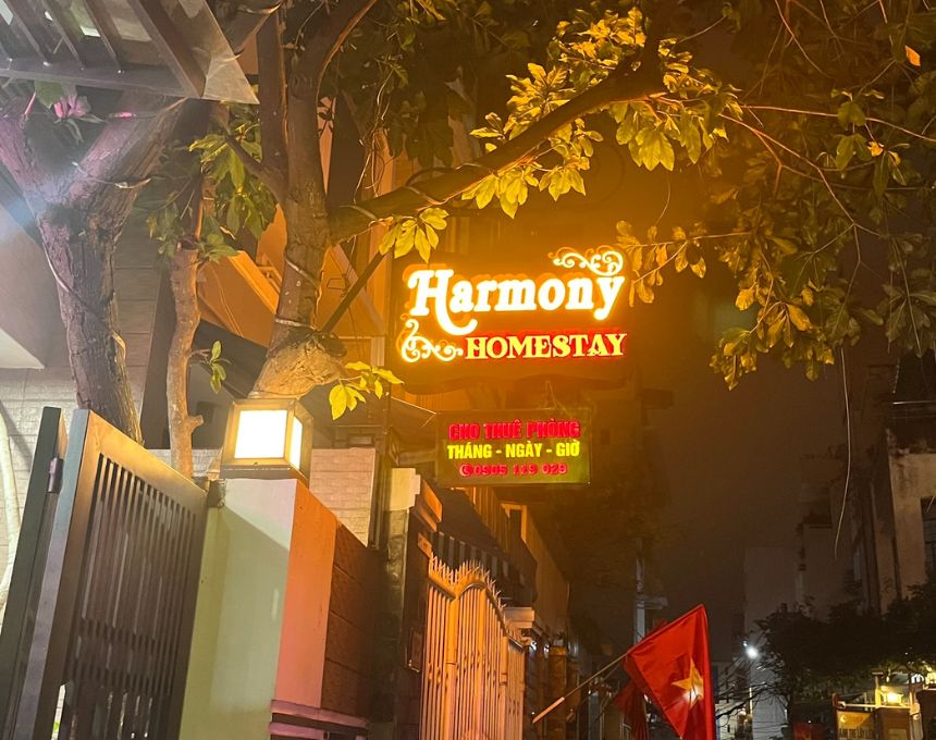 Đánh giá Harmony Homestay Đà Nẵng, tiện nghi, dịch vụ.