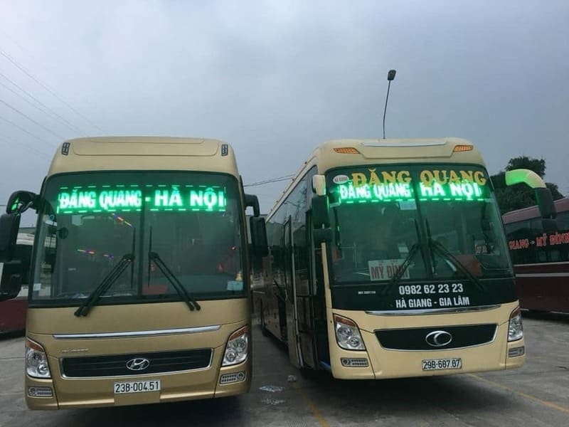 Giới thiệu về nhà xe Đăng Quang.